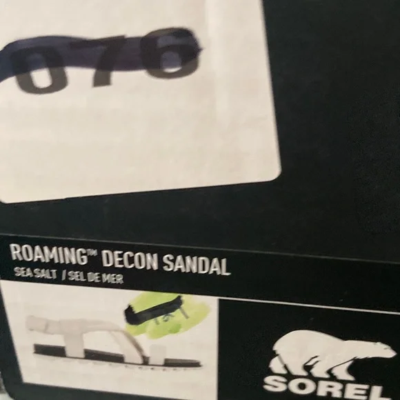 Sorel NWT White Velcro Sandals - Picture 8 of 8